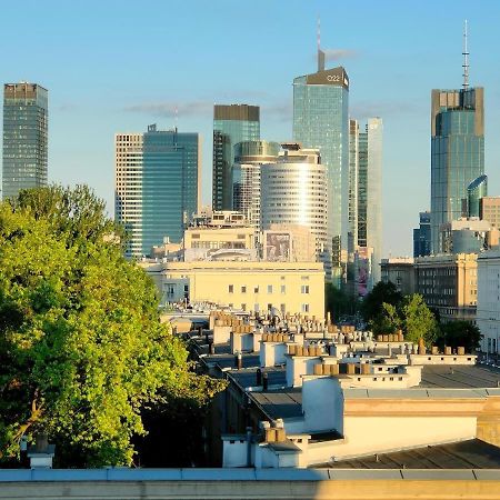 Nowolipki Studio, City Center Skyline View - Warsawstay ภายนอก รูปภาพ