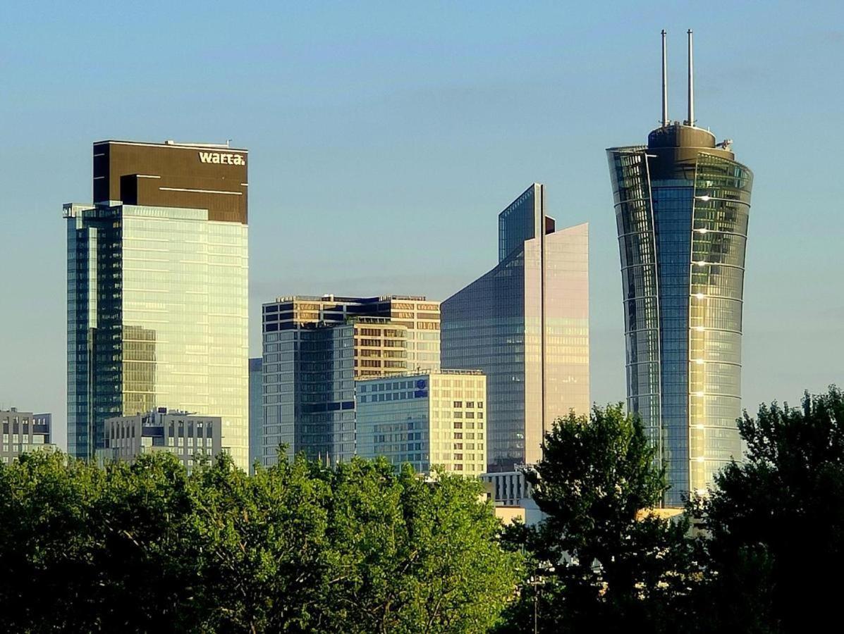 Nowolipki Studio, City Center Skyline View - Warsawstay ภายนอก รูปภาพ